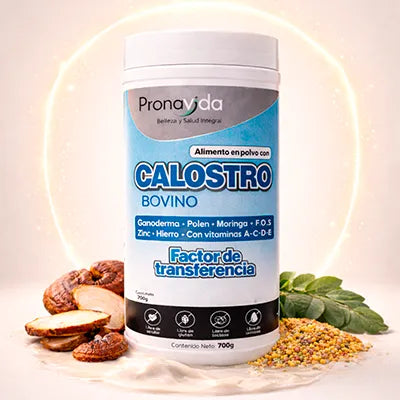 Fórmula 5X con Ganoderma y Calostro – Digestión y defensas en equilibrio