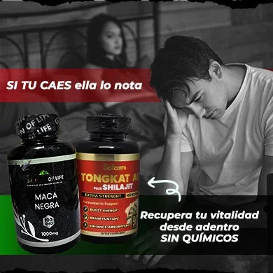 Maca + Tongkat Ali | Potencia y Deseo Natural