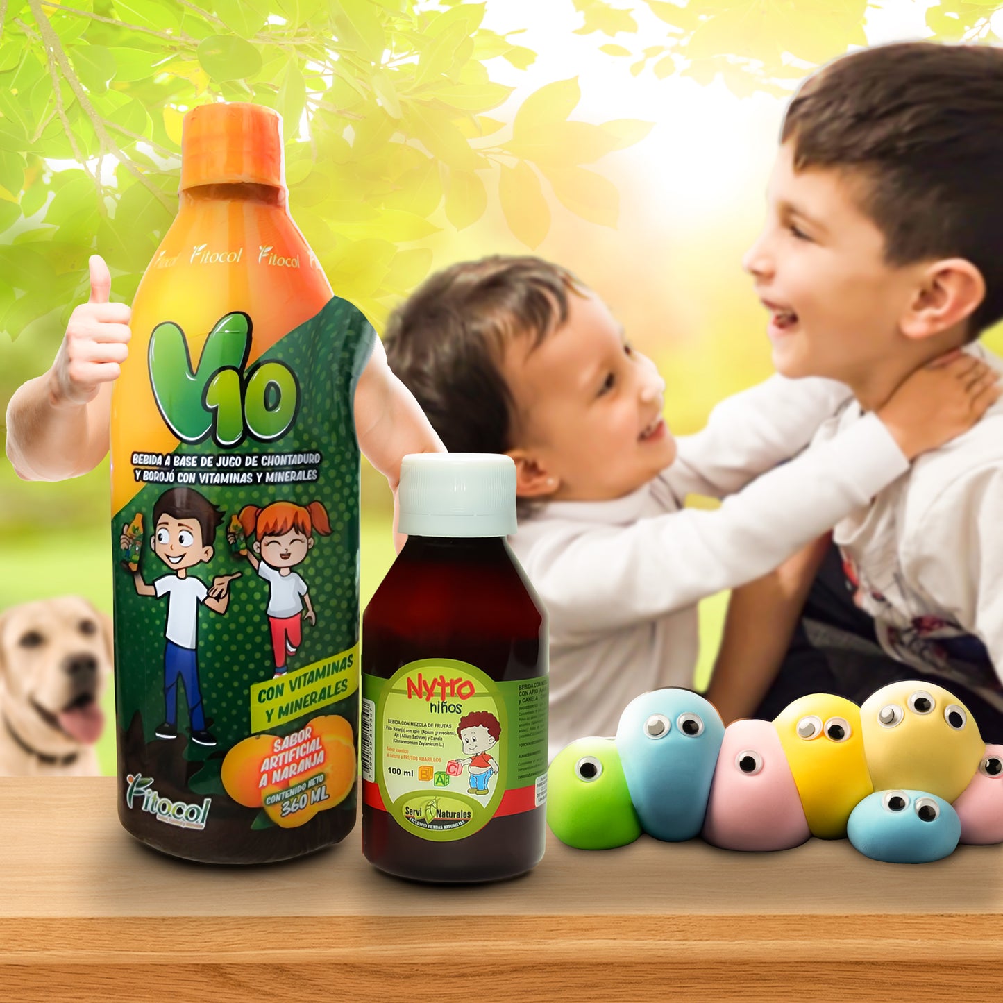 KIT NIÑOS V10 + NITRO NIÑOS