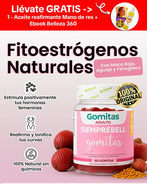 GOMAS SIEMPREBELL + ACEITE x 60