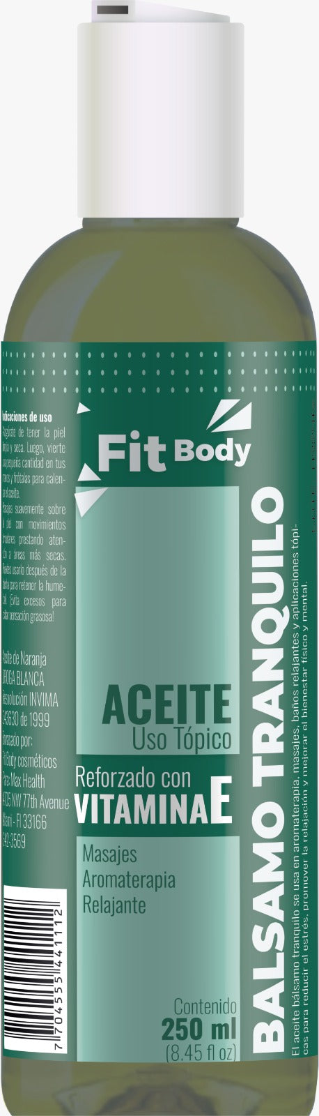 ACEITE BALSAMO TRANQUILO X 240