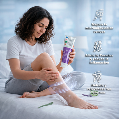 Crema gel para Piernas Fatigadas, Inflamación y Mala Circulación | Biovasc XL