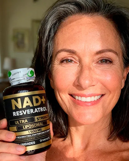 NAD+ Resveratrol Liposomal 1500 mg | Energía Celular, Antioxidante y Vitalidad